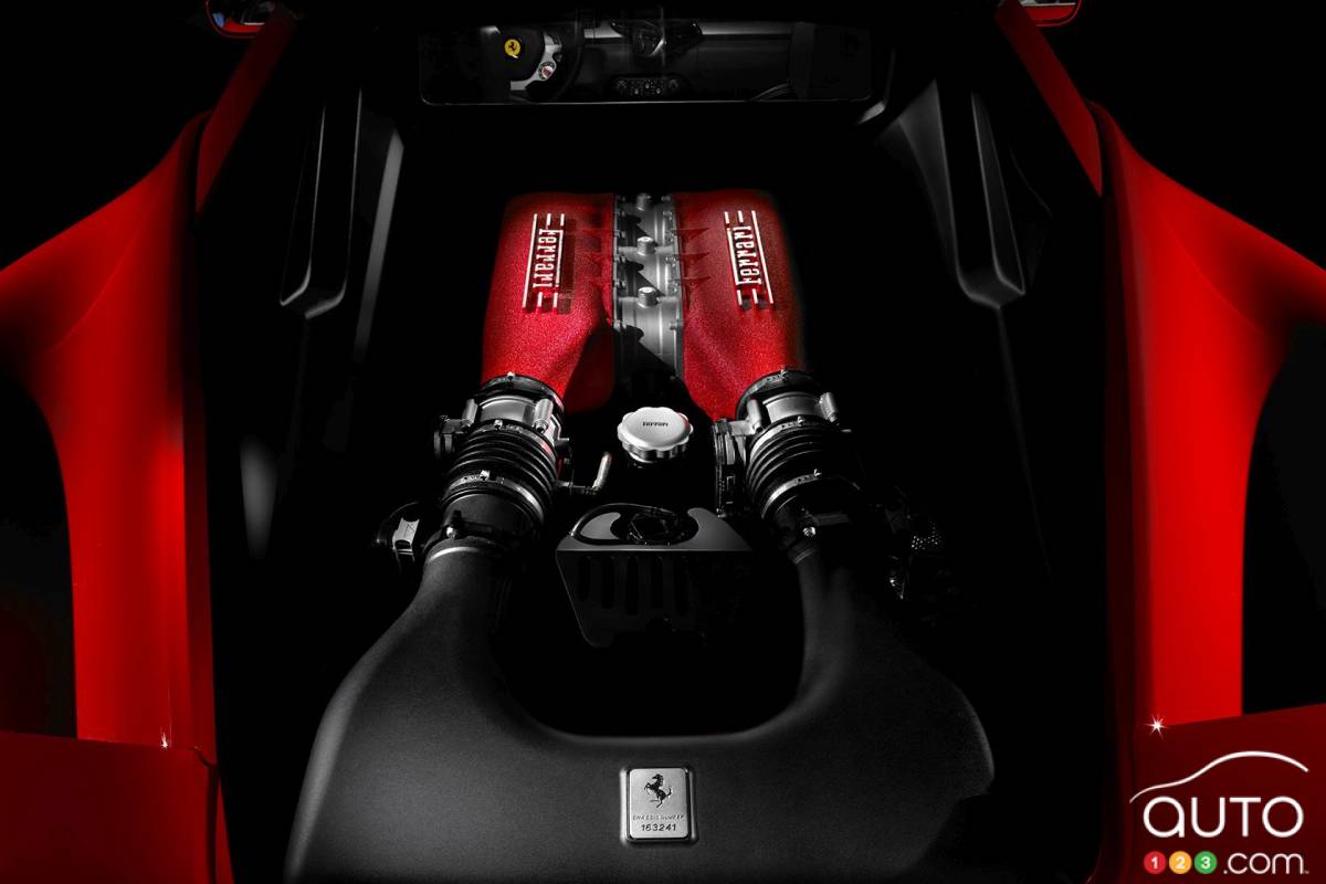 Le nouveau V8 innovateur de Ferrari sera dévoilé au prochain salon de Francfort